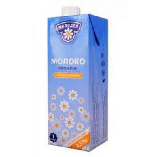 фотография продукта Молоко Молодея 3.2% Беларусь